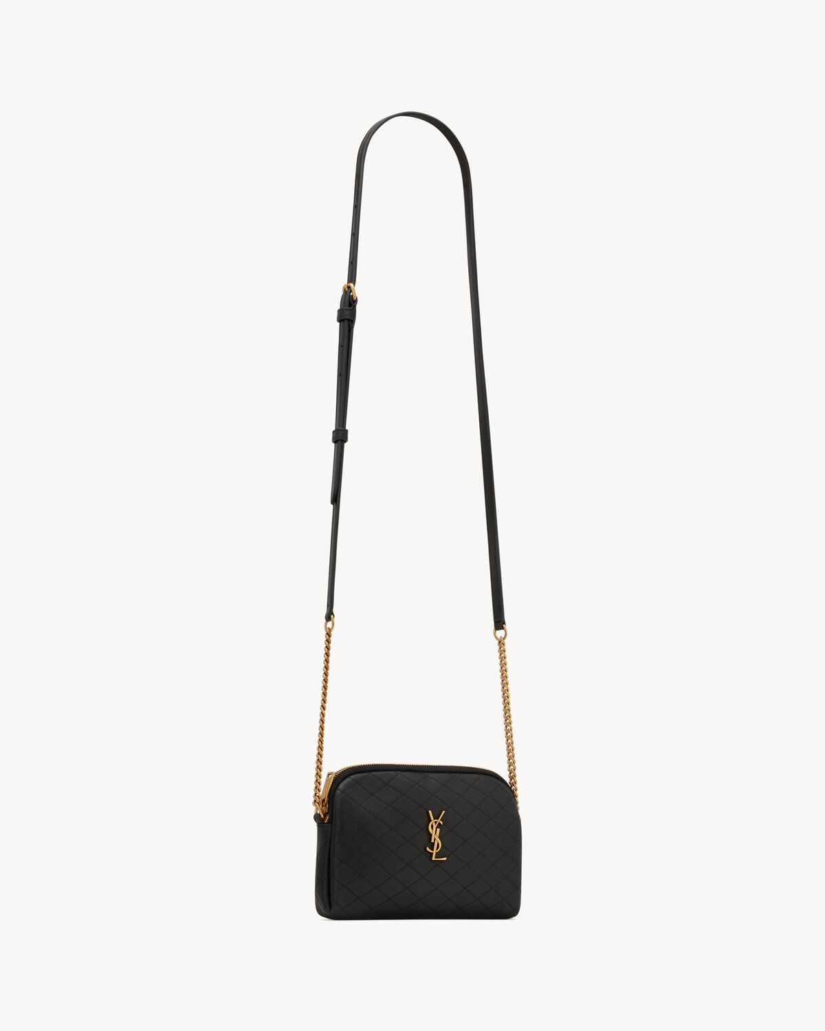 YSL Gaby Zipped Pouch in Quilted Lambskin - Image 2